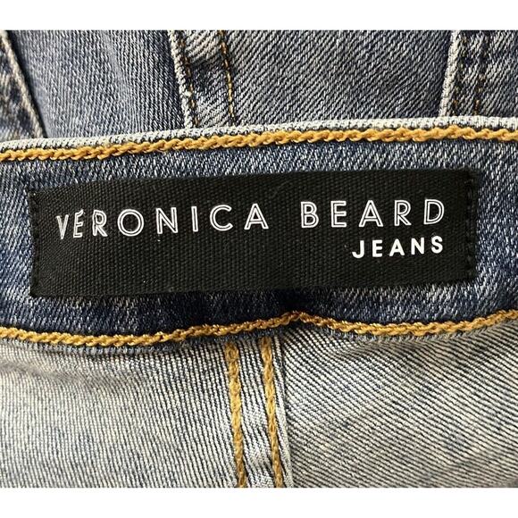 Veronica Beard Putnam Carly Kick Flare High Rise Women's Jeans Size 27 / 4 - Picture 3 of 6